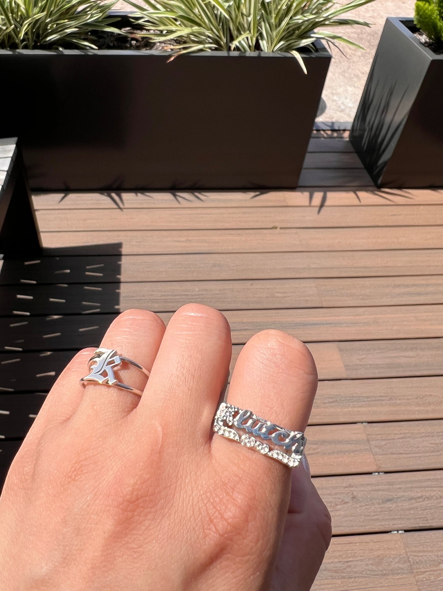 Personalized Name Ring